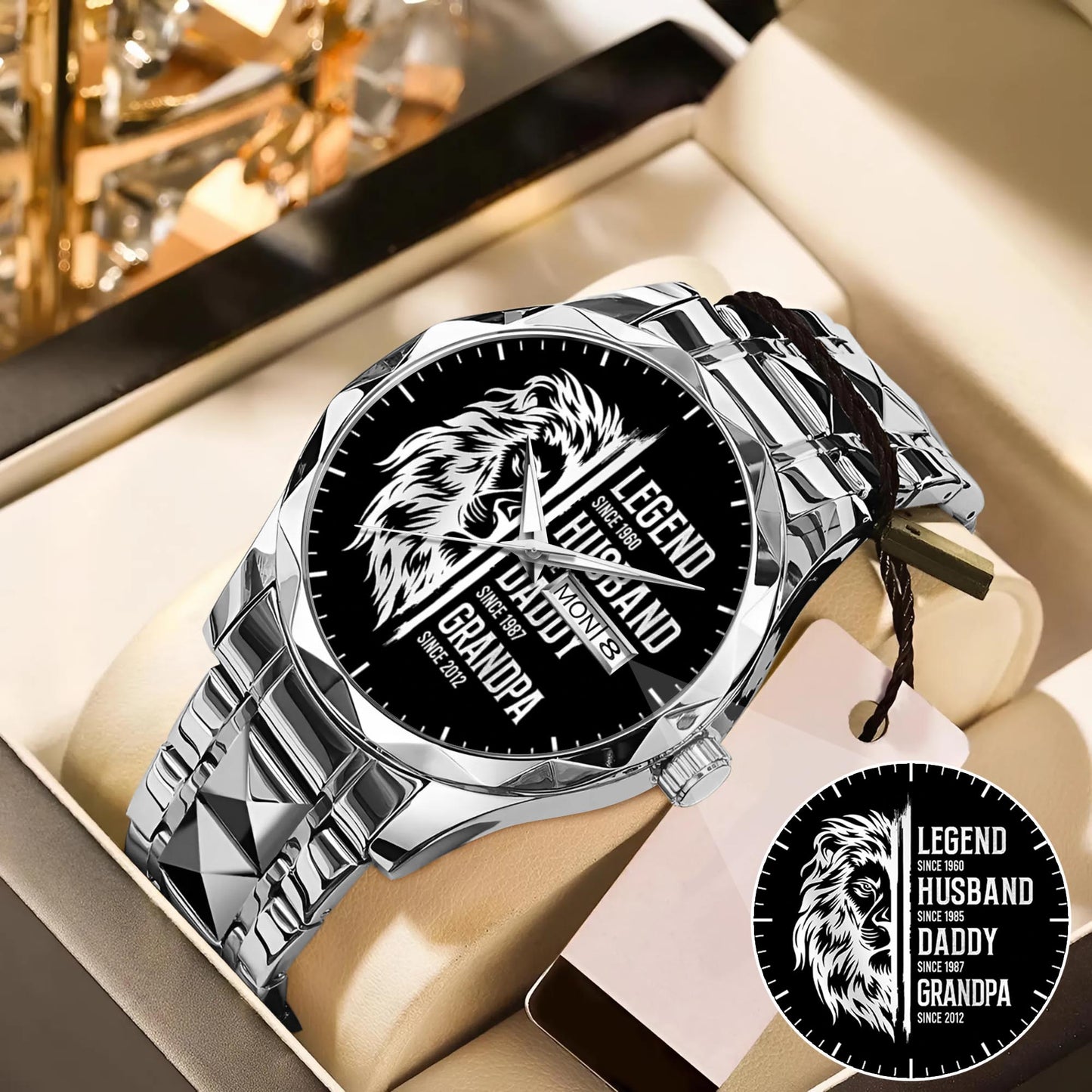 Father's Day Legend Husband Daddy Grandpa Limited Edition Watch