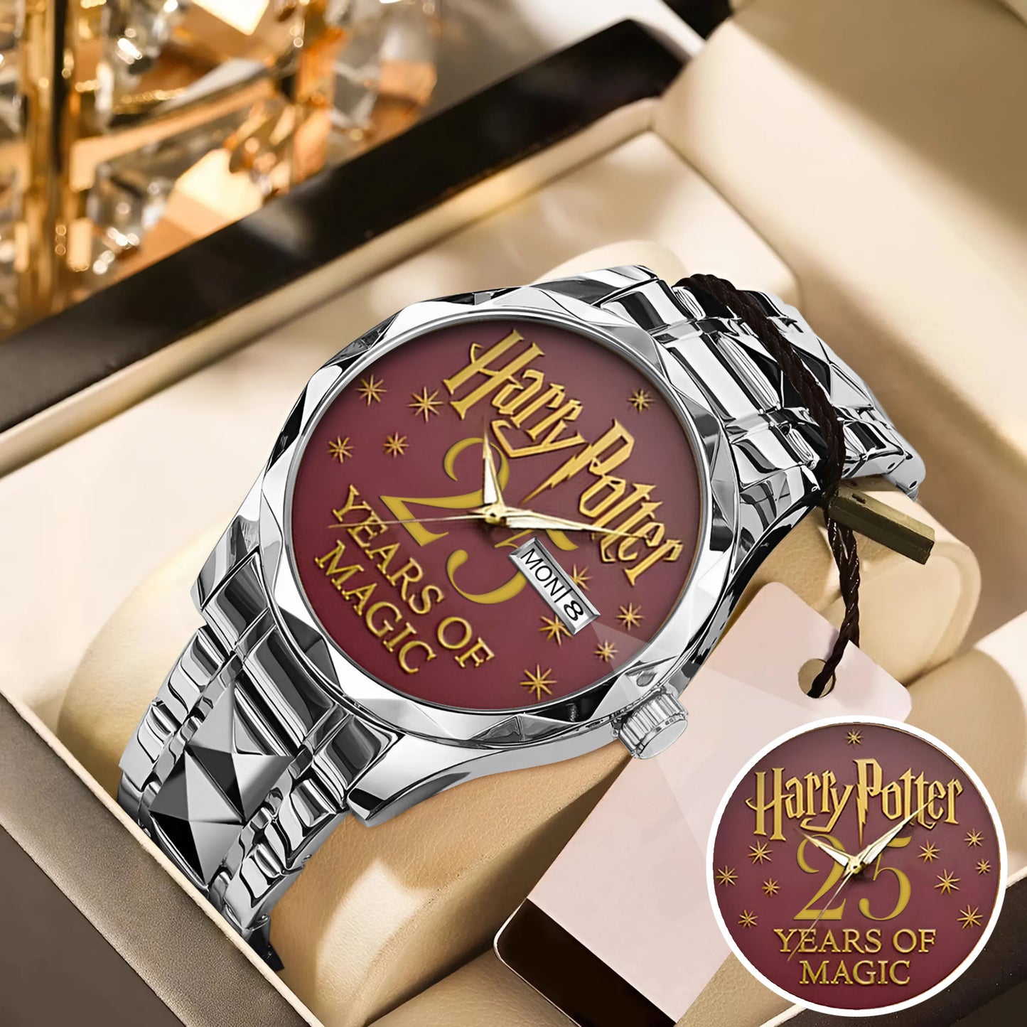 Harry Potter 25th Anniversary Steel Watch