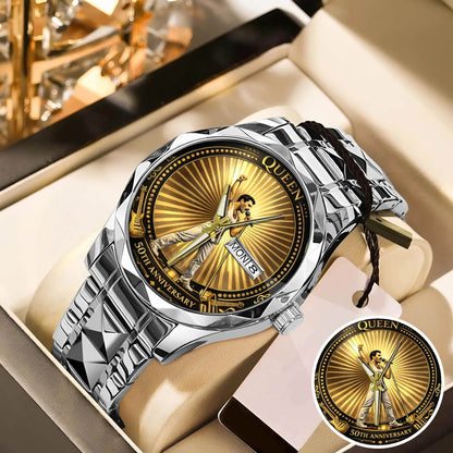Freddie Mercury 50th Anniversary Stainless Steel Watch