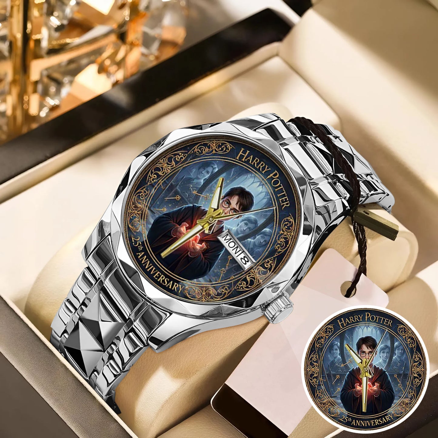 Harry Potter 25th Anniversary Stainless Steel Watch