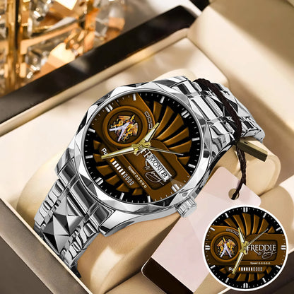 Feddie Mercury Stainless Steel Watch