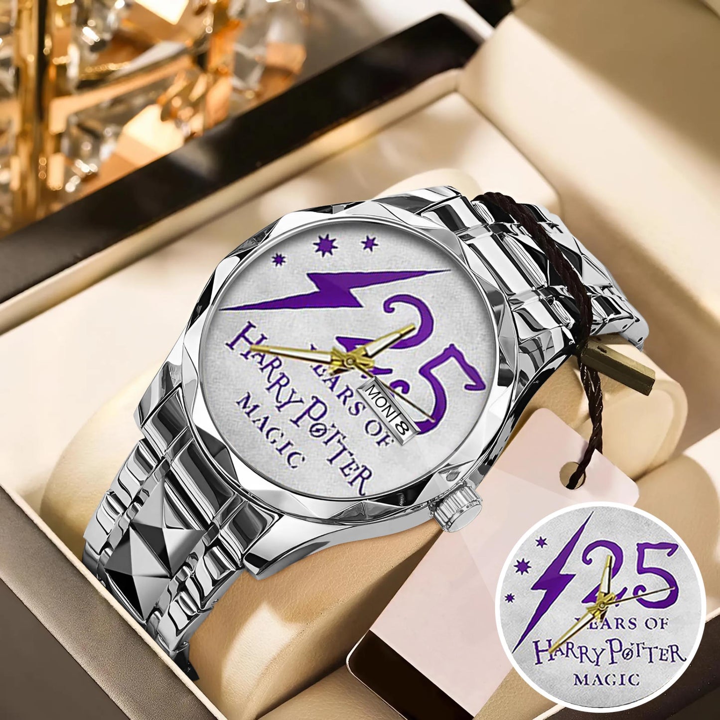 Harry Potter 25th Anniversary Stainless Steel Watch