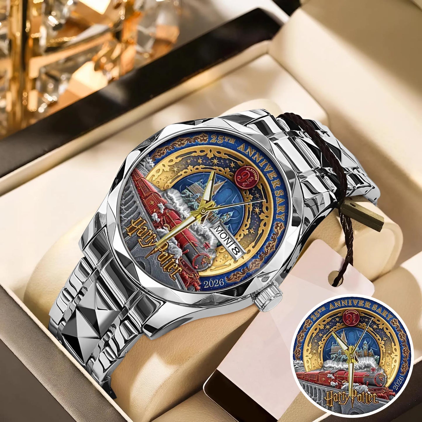 Harry Potter 25th Anniversary Stainless Steel Watch