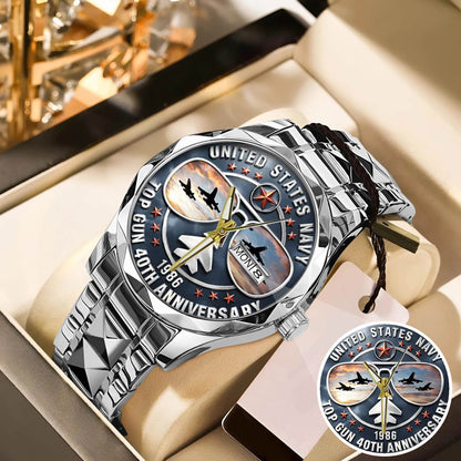 Top Gun 40th Stainless Steel Watch