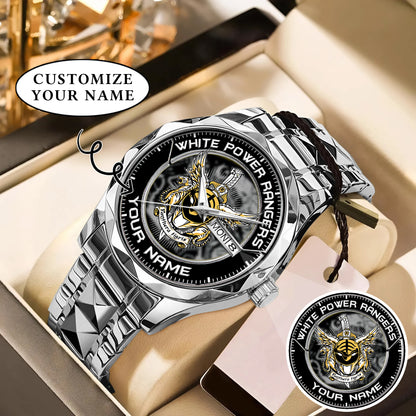 Mighty Morphin Power Rangers Tigerzord Custom Name Watch