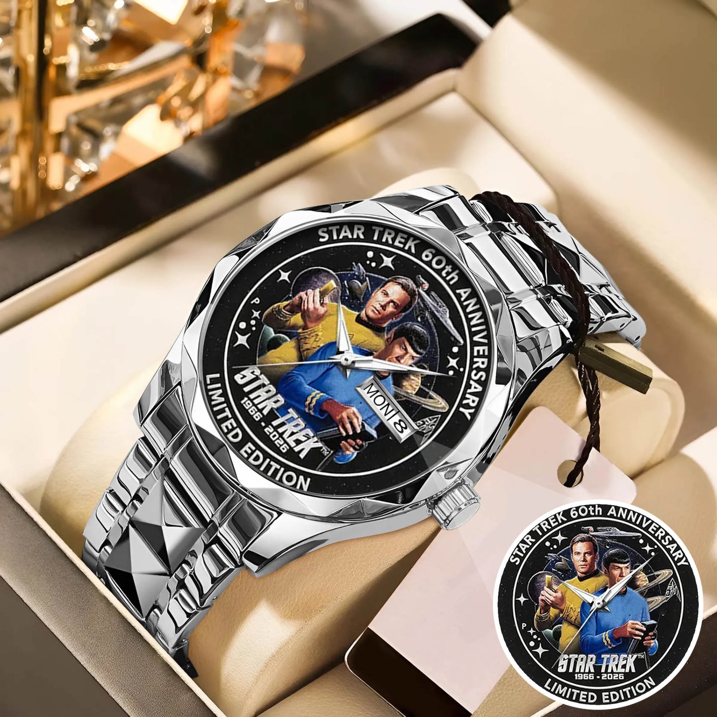 Star Trek 60th Anniversary Stainless Steel Watch