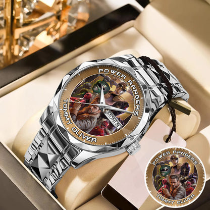 Legendary Tommy Oliver Rangers Art JDF Merories Custom Watch