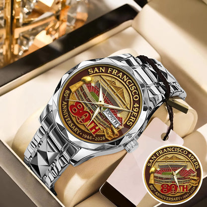 San Francisco 49ers 80th Anniversary 2026 Watch