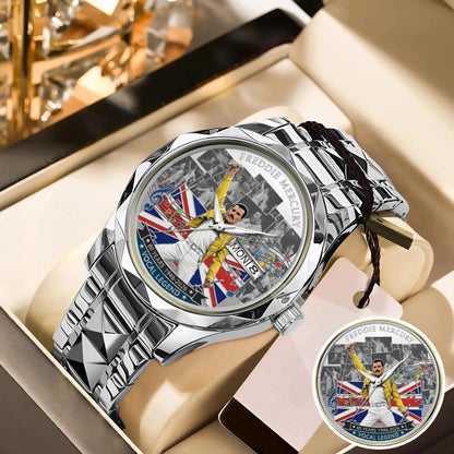 Freddie Mercury Stainless Steel Watch