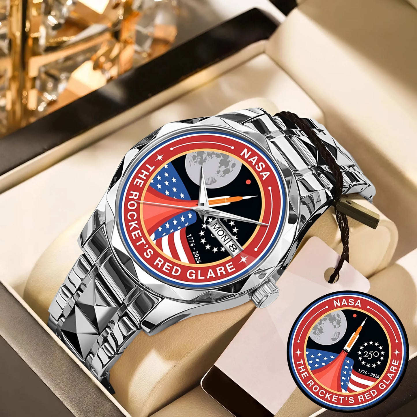 NASA 250th Anniversary Commemorative Watch – Rocket’s Red Glare Limited Edition