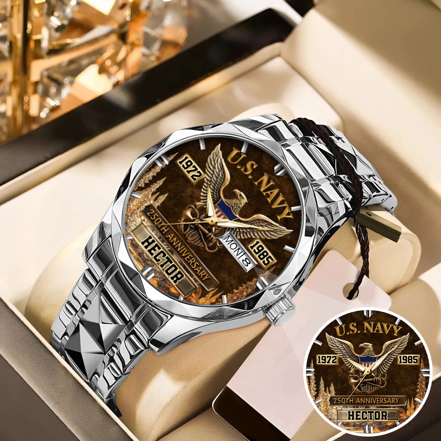 250th Anniversary Stainless Steel Watch