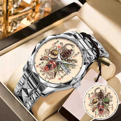 Power Rangers Tommy Oliver All Rangers Merories Japanese Art Style Watch