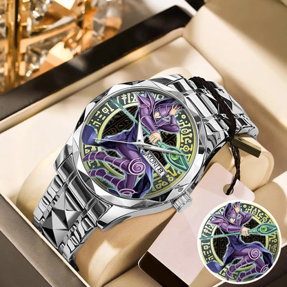 Anime YGO Dark Magician Watch Dial – Limited Art Design