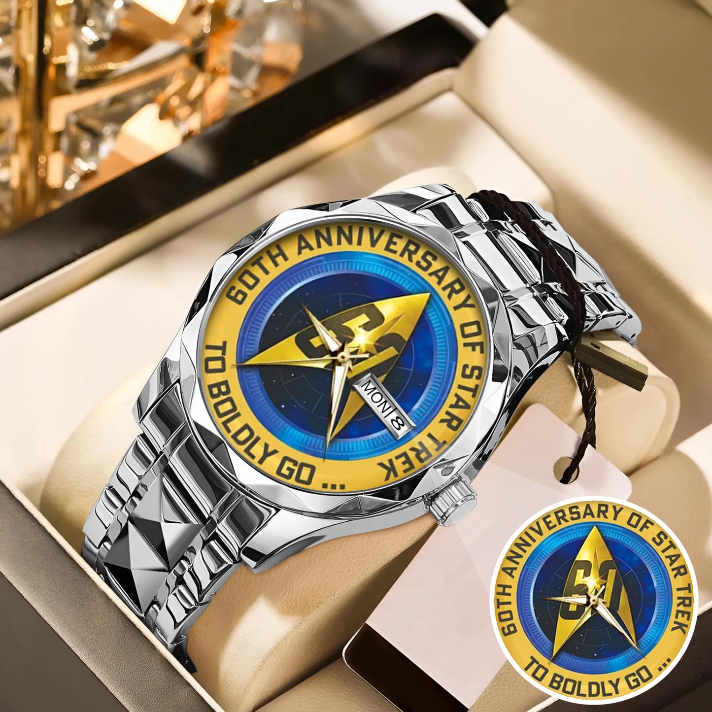 Star Trek 60th Anniversary Stainless Steel Watch
