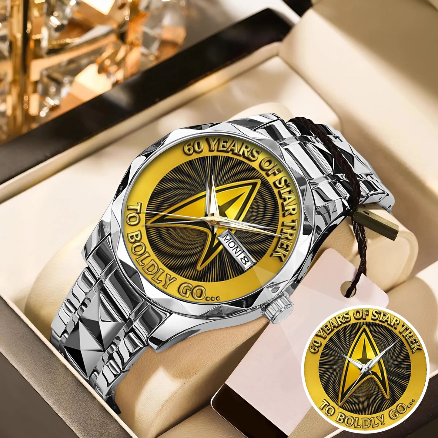 Star Trek 60th Anniversary Stainless Steel Watch