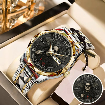 The Prince of Darkness Watch – Gothic Rock Style Watch for Fans & Collectors