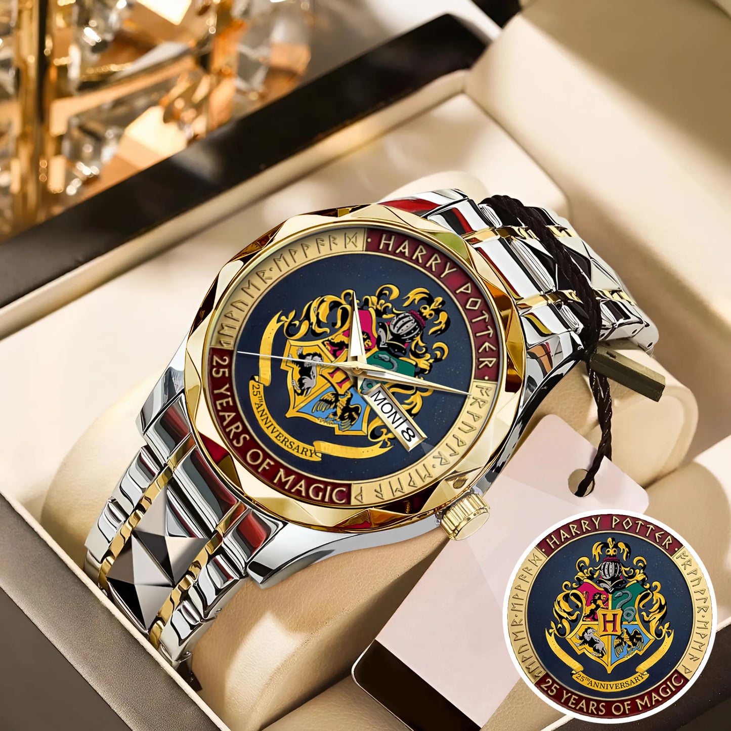 Harry Potter 25th Anniversary Stainless Steel Watch