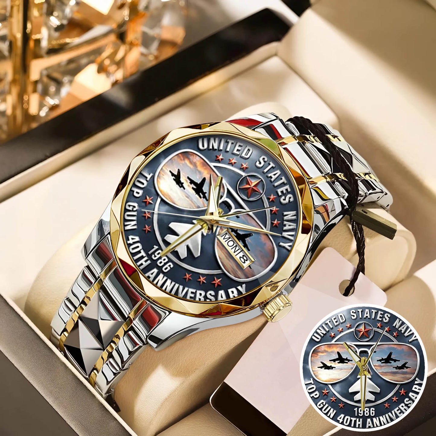 Top Gun 40th Stainless Steel Watch