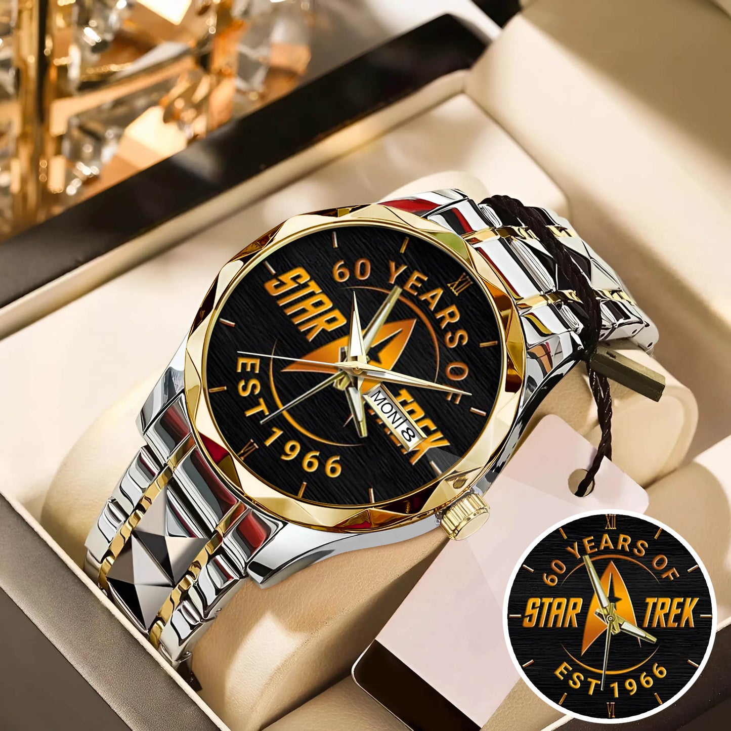 Star Trek 60th Anniversary Stainless Steel Watch