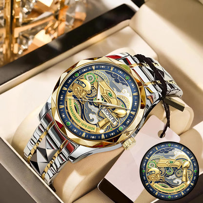 Seattle Seahawks 50th Anniversary Go Hawks 1976-2026 Watch