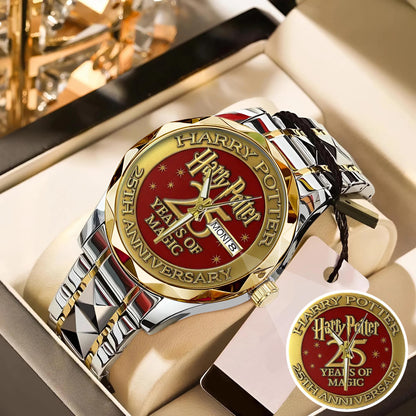 Harry Potter 25th Anniversary Stainless Steel Watch