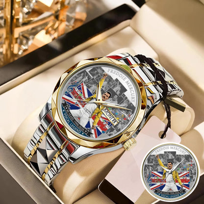 Freddie Mercury Stainless Steel Watch