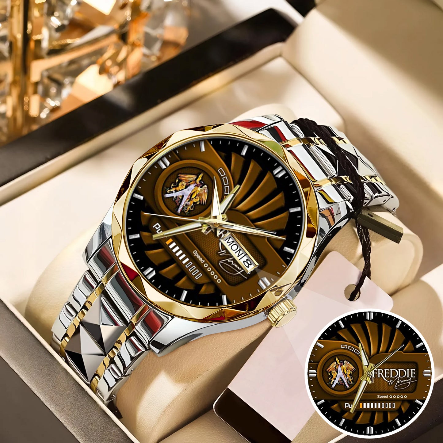 Feddie Mercury Stainless Steel Watch