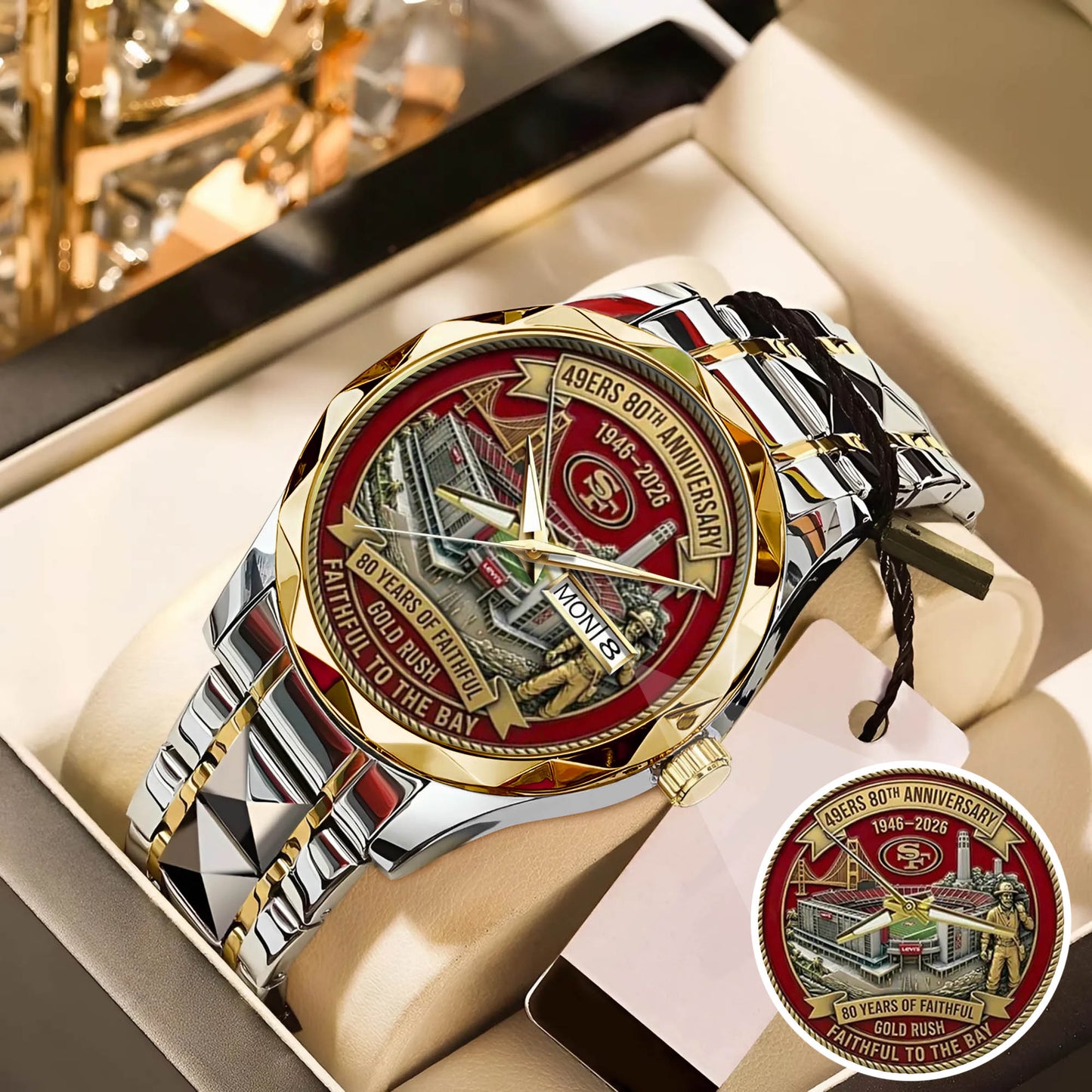 San Francisco 49ers 80th Anniversary Watch