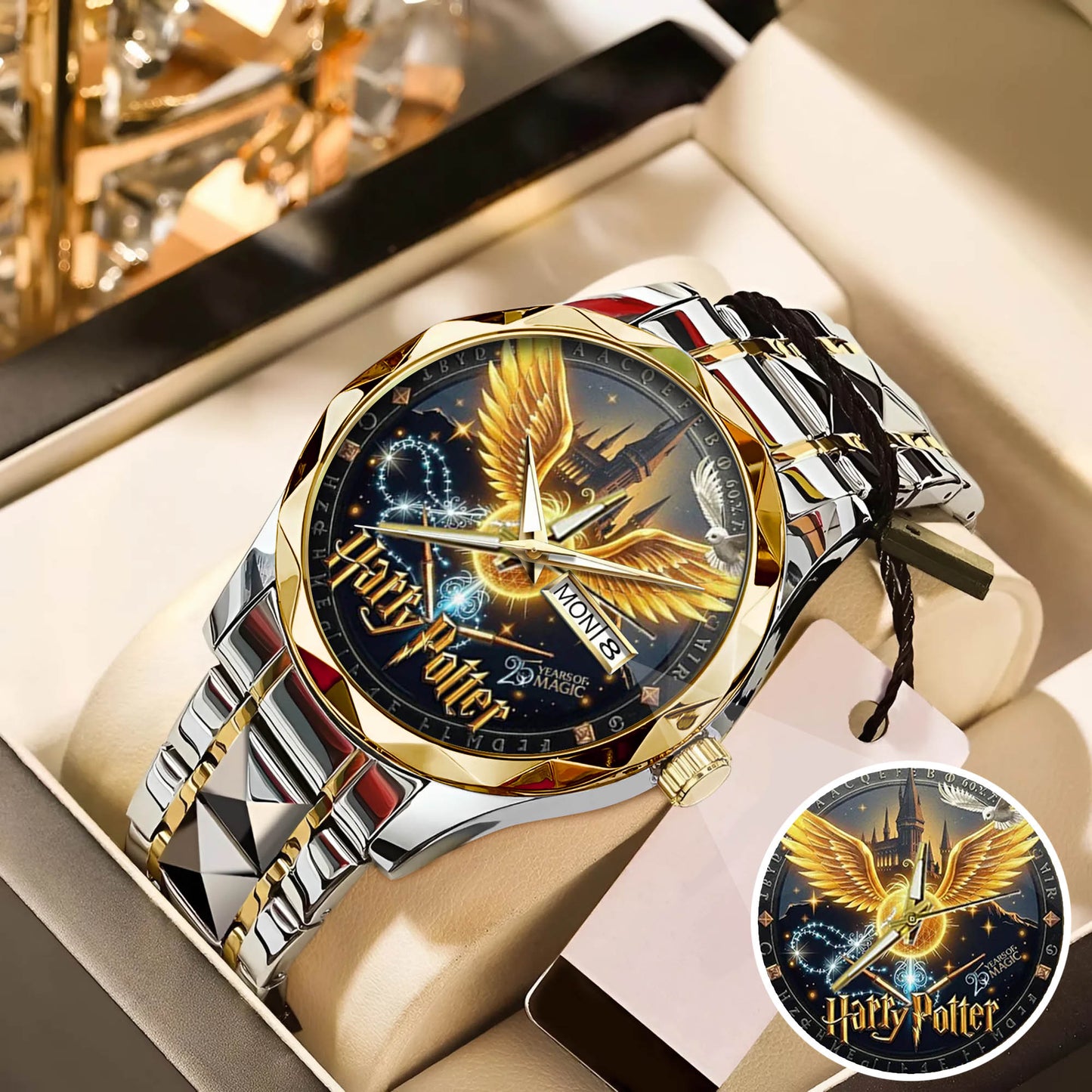 Harry Potter 25th Anniversary Stainless Steel Watch