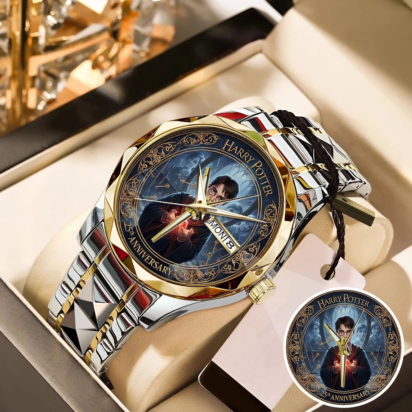 Harry Potter 25th Anniversary Stainless Steel Watch