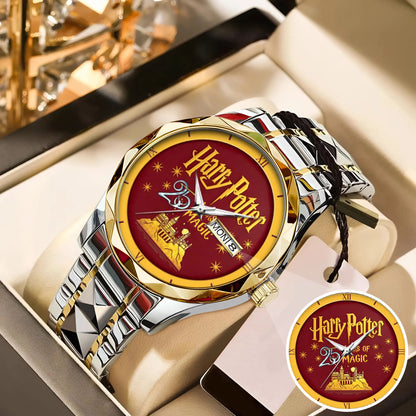 Harry Potter 25th Anniversary Steel Watch