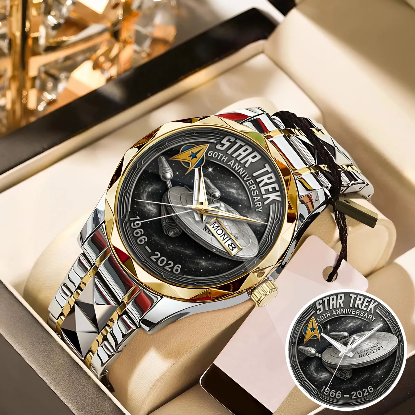 Star Trek 60th Anniversary Stainless Steel Watch