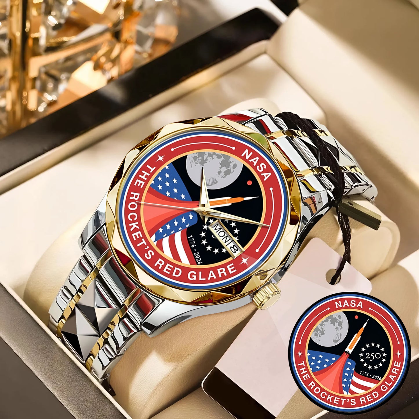 NASA 250th Anniversary Commemorative Watch – Rocket’s Red Glare Limited Edition