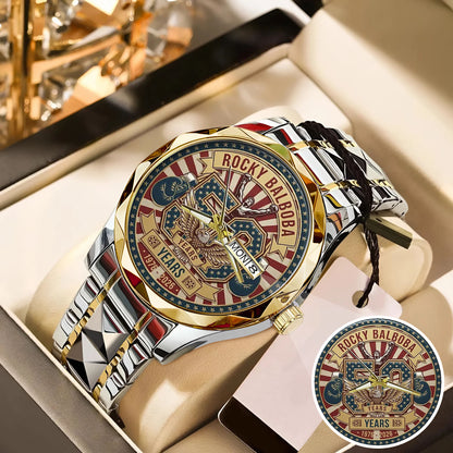 Rocky Balboa Never Stay Down 50th Anniversary Boxing Watch