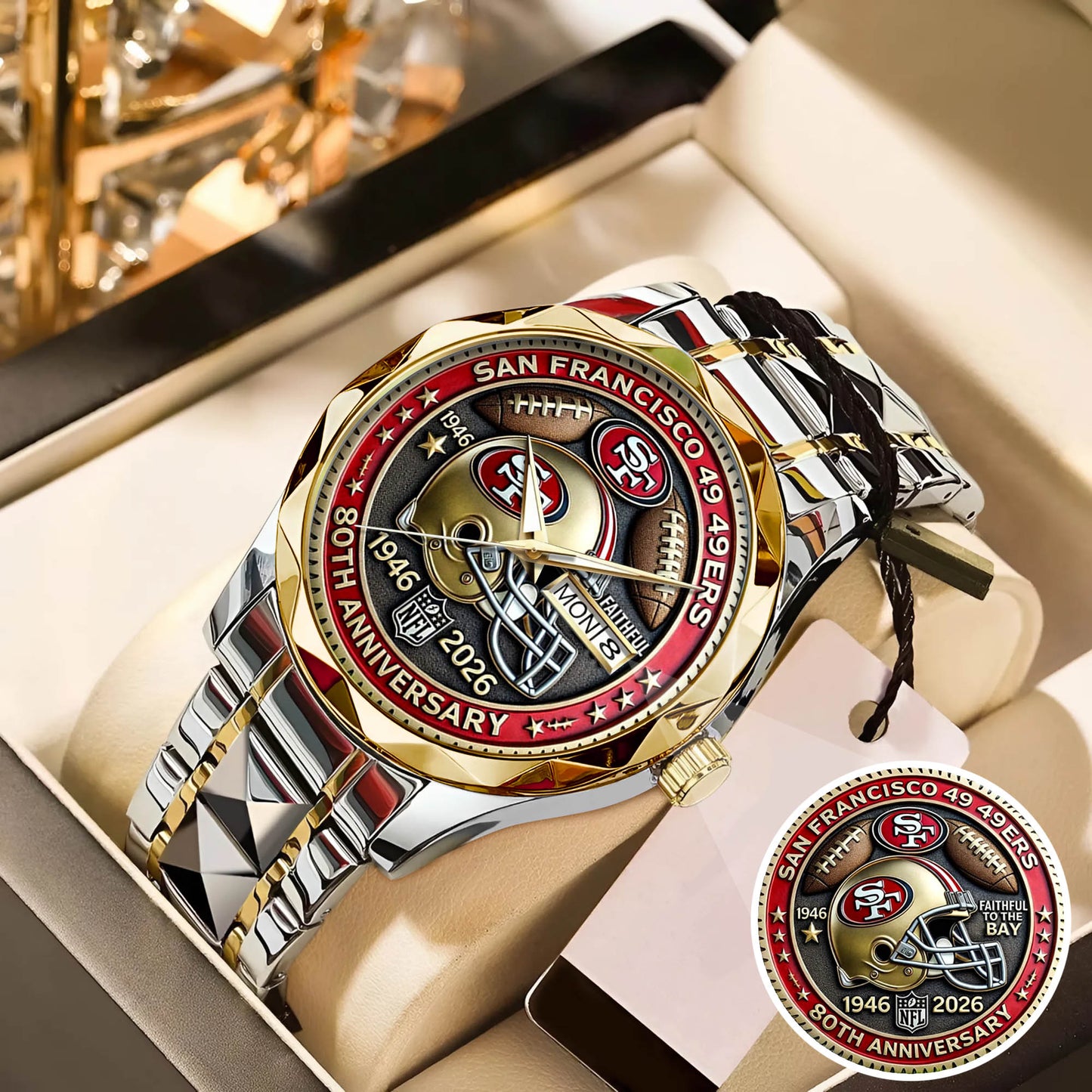 San Francisco 49ers 80th Anniversary 2026 Watch