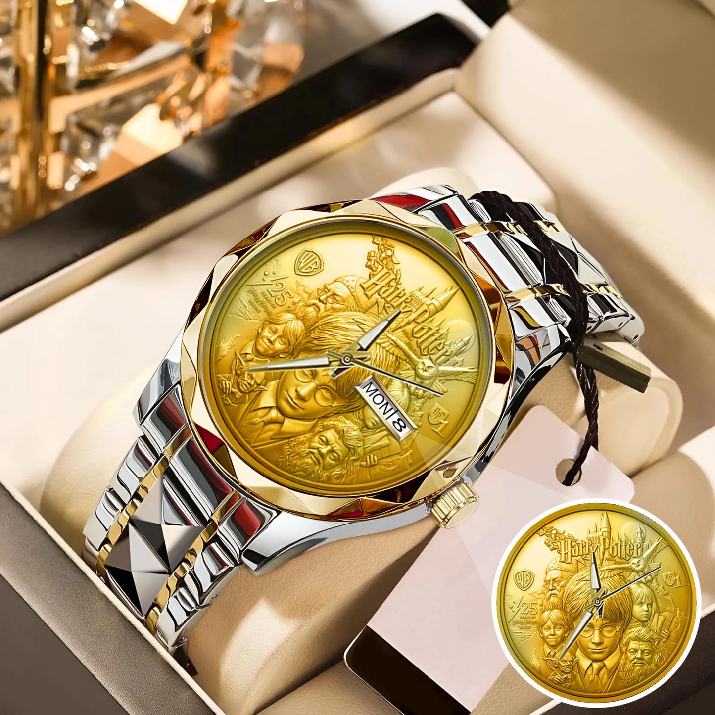 Harry Potter 25th Anniversary Stainless Steel Watch