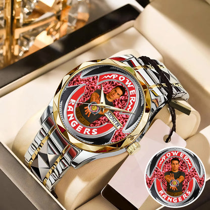 Mighty Morphin Power Rangers Custom Photo Watch