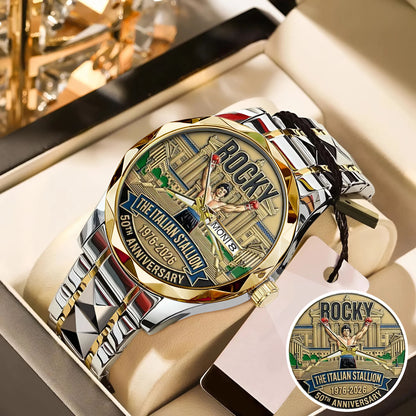 Rocky Balboa Never Stay Down 50th Anniversary Boxing Watch