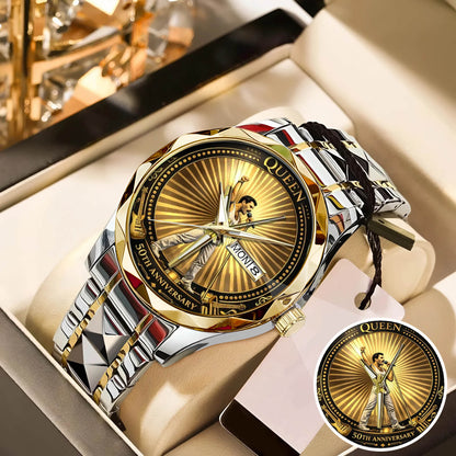 Freddie Mercury 50th Anniversary Stainless Steel Watch