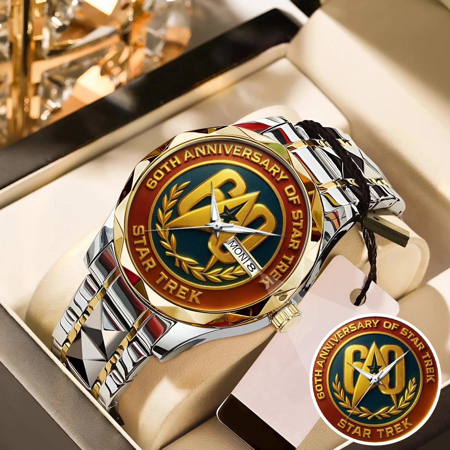 Star Trek 60th Anniversary Stainless Steel Watch