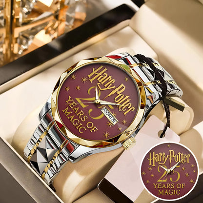 Harry Potter 25th Anniversary Steel Watch