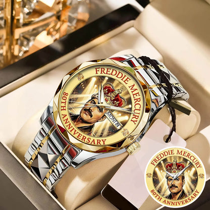 Freddie Mercury Stainless Steel Watch