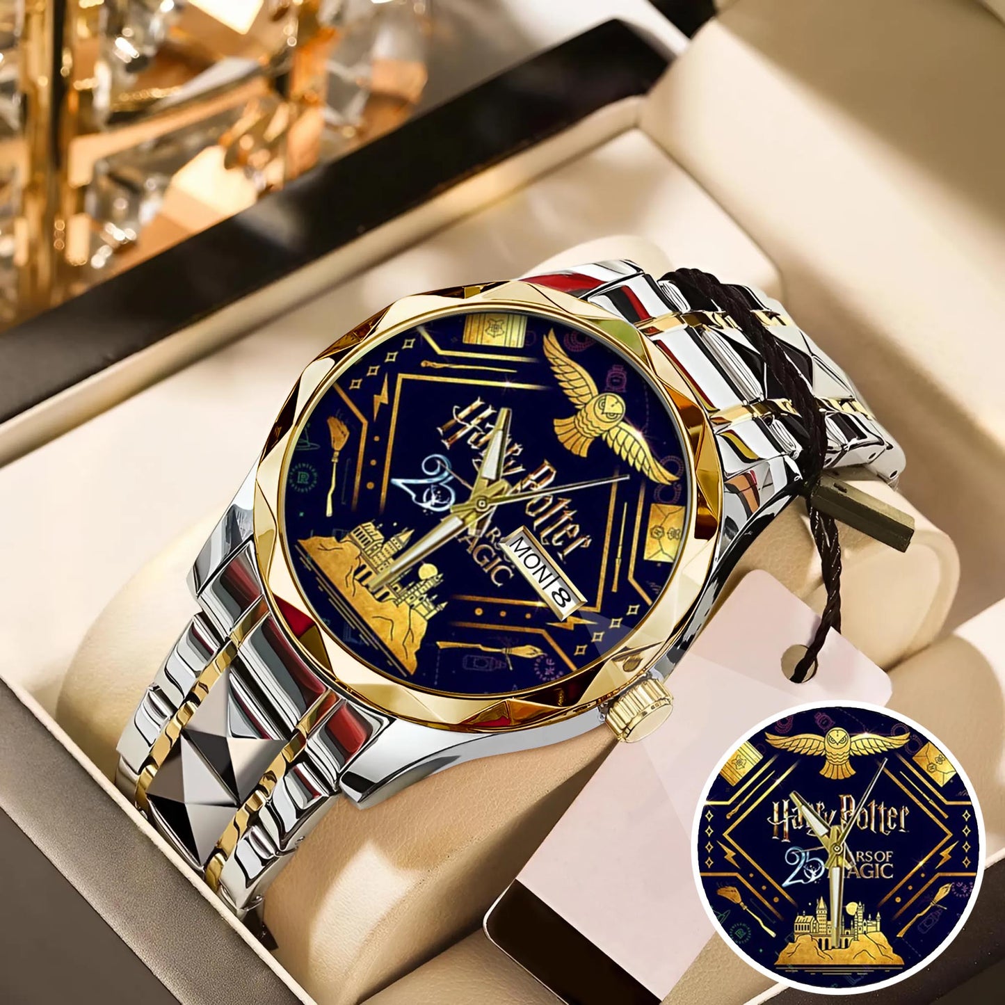 Harry Potter 25th Anniversary Stainless Steel Watch
