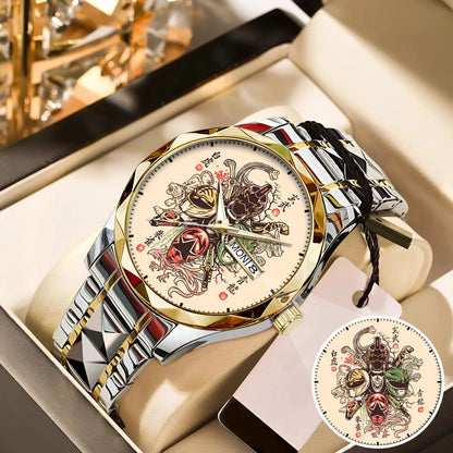 Power Rangers Tommy Oliver All Rangers Merories Japanese Art Style Watch