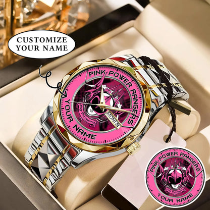 Mighty Morphin Power Rangers Pterodactyl Custom Name Watch