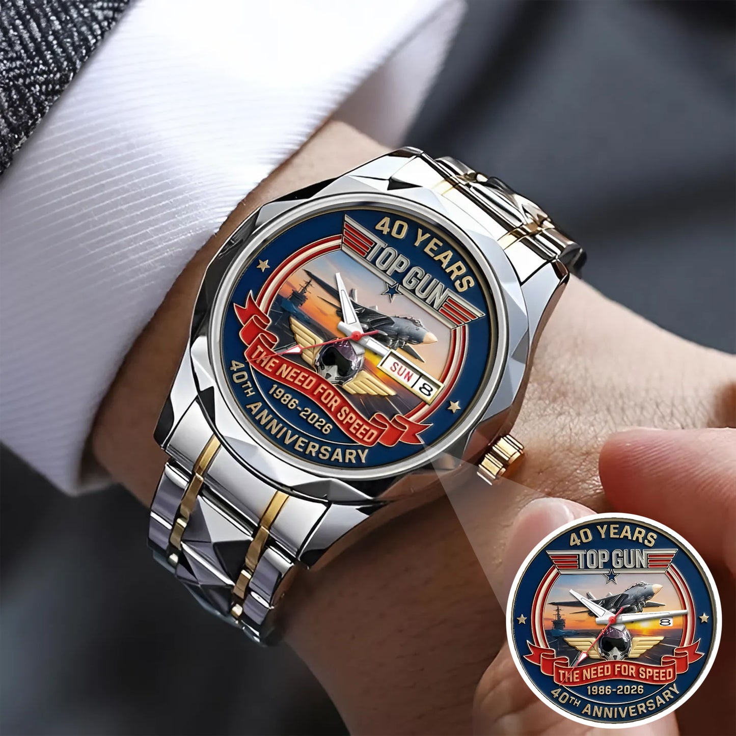 Top Gun 40th Anniversary Gentleman Watch