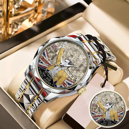 Freddie Mercury Stainless Steel Watch