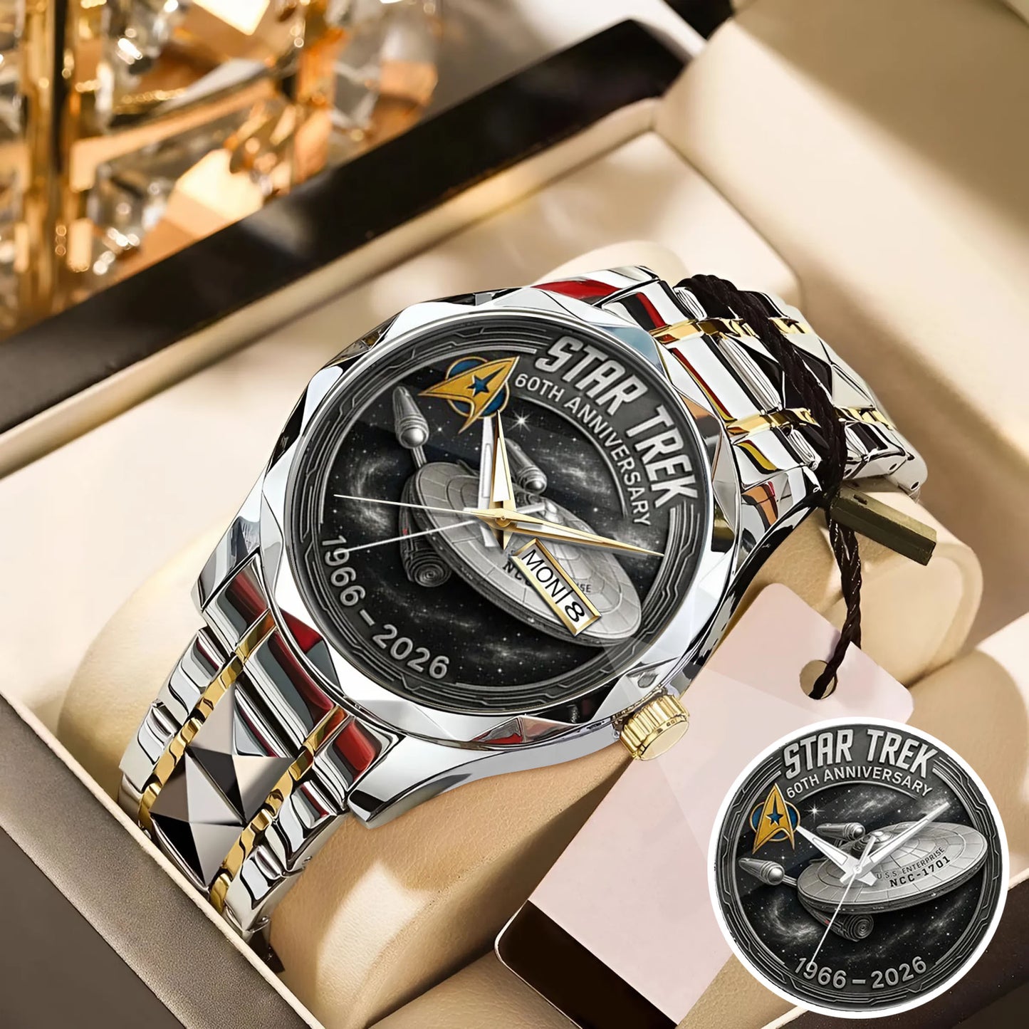 Star Trek 60th Anniversary Stainless Steel Watch