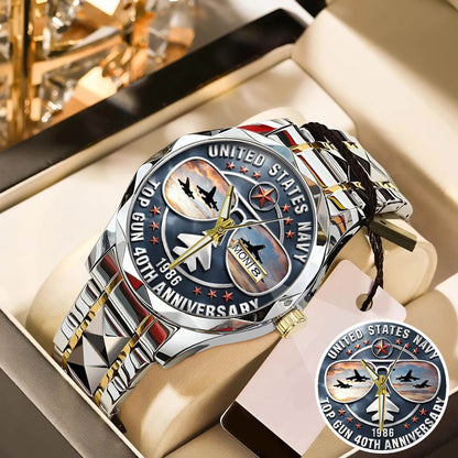 Top Gun 40th Stainless Steel Watch