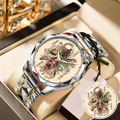 Power Rangers Tommy Oliver All Rangers Merories Japanese Art Style Watch